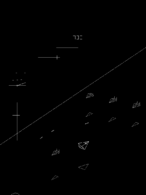 Open-space dogfight against the Vector Swarm